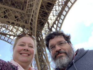 Birthday celebrations in Paris with my husband